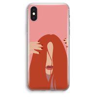 Woke up like this: iPhone XS Max Transparant Hoesje