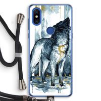 Bleeding Soul: Xiaomi Mi Mix 3 Transparant Hoesje met koord