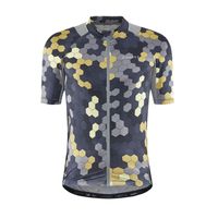 Craft ADV Endur Graphic Jersey Fiets Shirt (Multi Giallo) M Multi-Giallo