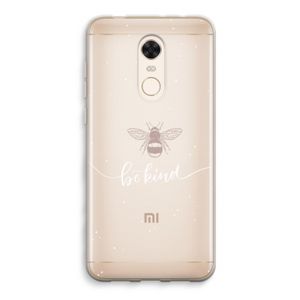 Be(e) kind: Xiaomi Redmi 5 Transparant Hoesje