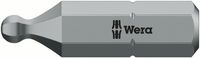 Wera 842/1 Z Zeskant Bits Kogelkop, 2.5 mm x 25 mm - 1 stuk(s) - 05056350001
