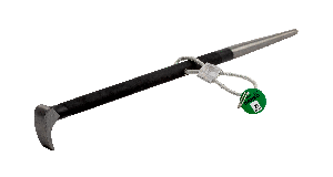 Bahco Breekijzer | met metalen draadlus | gefosfateerd | gebogen kop | 508 mm - TAH3681-20