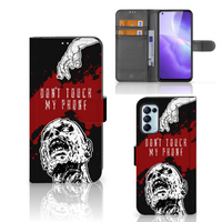 OPPO Find X3 Lite Portemonnee Hoesje Zombie Blood