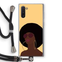 Golden hour: Samsung Galaxy Note 10 Transparant Hoesje met koord
