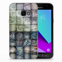 Silicone Back Cover Samsung Galaxy Xcover 4 | Xcover 4s Spijkerbroeken - thumbnail