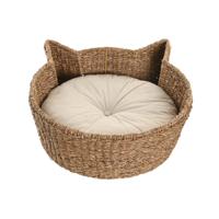 Hondenbed Home ESPRIT Wit Natuurlijk Natuurlijke Vezel 55 X 45 X 18 CM