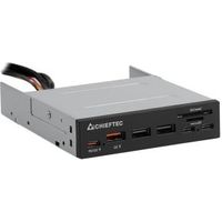 Chieftec CRD-908H geheugenkaartlezer USB 3.2 Gen 1 (3.1 Gen 1) Intern Zwart - thumbnail