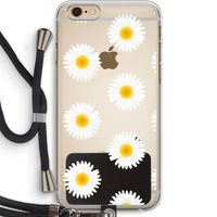Margrietjes: iPhone 6 PLUS / 6S PLUS Transparant Hoesje met koord