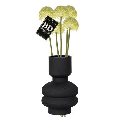 Allium/Sierui Globemaster kunstbloem - 5x - losse stelen - creme wit - 44 cm - Natuurlijk