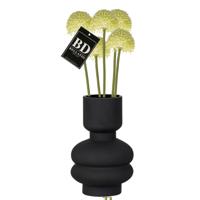 Allium/Sierui Globemaster kunstbloem - 5x - losse stelen - creme wit - 44 cm - Natuurlijk