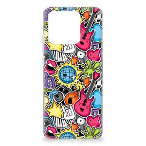 Xiaomi Redmi 10C Silicone Back Cover Punk Rock