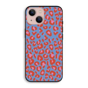 Leopard blue: iPhone 13 Biologisch afbreekbaar hoesje