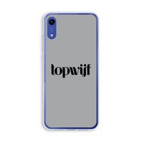 Topwijf Grijs Zwart: Honor Play 8A Transparant Hoesje