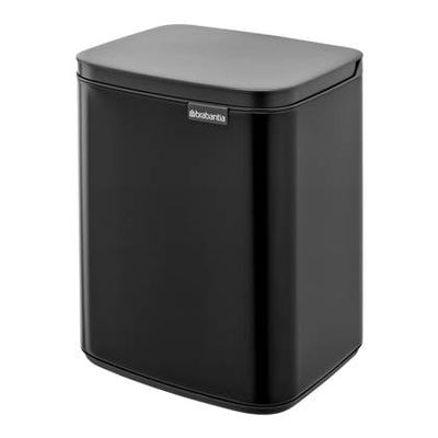 Brabantia Bo Waste Bin 7 l Rechthoekig Staal Zwart