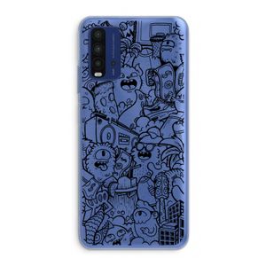 Vexx Black City : Xiaomi Redmi 9T Transparant Hoesje