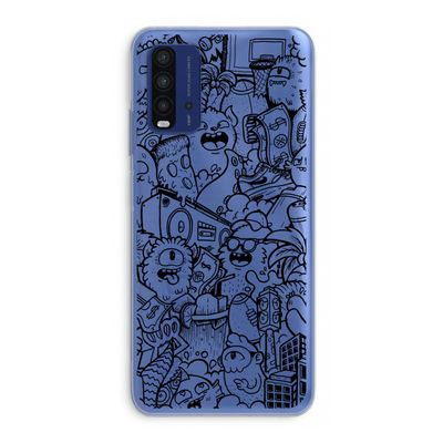 Vexx Black City : Xiaomi Redmi 9T Transparant Hoesje