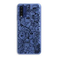 Vexx Black City : Xiaomi Redmi 9T Transparant Hoesje
