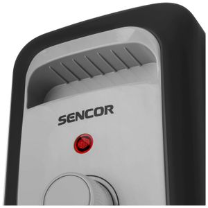 Sencor SOH 3309BK electrische verwarming Olie elektrisch verwarmingstoestel Binnen Zwart 2000 W
