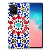 Samsung Galaxy S10 Lite TPU Siliconen Hoesje Mozaïek - thumbnail