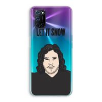 Let It Snow: Oppo A72 Transparant Hoesje
