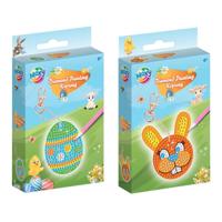 Creative Craft Group Diamond painting sleutelhanger maken pasen