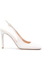 Gianvito Rossi escarpins Christina 105 mm en cuir - Tons neutres - thumbnail