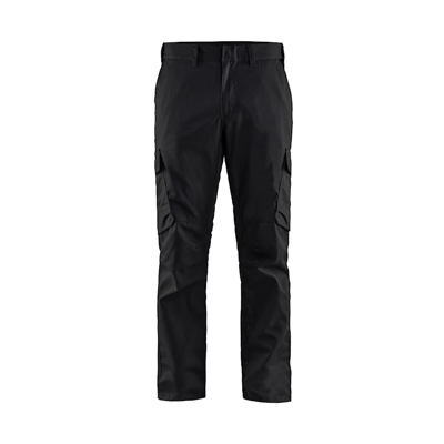 Blåkläder Industrie werkbroek stretch 14441832 | Zwart | Maat 50 - 7330509757093