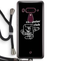 Floppyhead: HTC U12+ Transparant Hoesje met koord