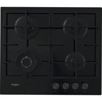 Whirlpool AKT 6455/NB1 kookplaat Zwart Ingebouwd Gaskookplaat 4 zone(s)