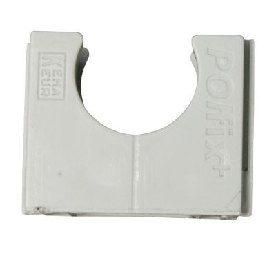 Polfix klembeugel halogeenvrij 16mm lichtgrijs (150 stuks)