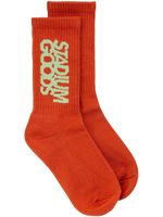 STADIUM GOODS® chaussettes à logo imprimé - Rouge