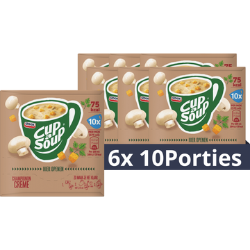 Unox CupaSoup Champignon Creme 10 x 175 ml bij Jumbo