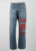 "Slow is Sexy" Blue Jeans in size 35/31 - BOAS Special Edition