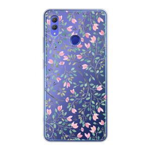 Sierlijke bloemen: Honor Note 10 Transparant Hoesje
