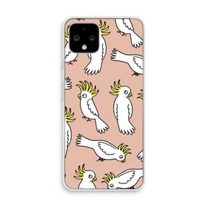 Papegaai: Pixel 4 Transparant Hoesje
