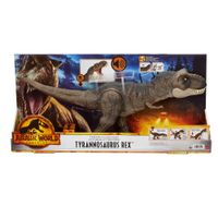 Jurassic World Thrash 'N Devour Tyrannosaurus rex figuur - thumbnail