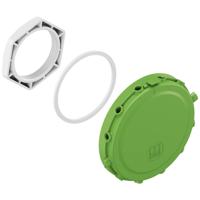 Spelsberg BEL Air M40 Ontluchtingsklep Met contramoer Polycarbonaat Groen 2 stuk(s)
