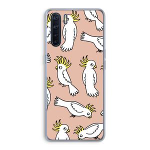 Papegaai: Oppo A91 Transparant Hoesje