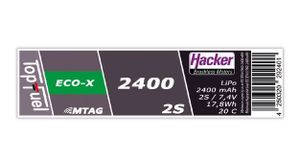 Hacker Motor 92400231 onderdeel en accessoire voor radiografisch bestuurbare modellen Batterij/Accu