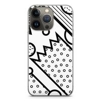 Pop Art #4: iPhone 13 Pro Transparant Hoesje