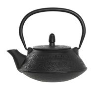 Items Kitchen Theepot Marocco - gietijzer - 800 ml - antiek zwart