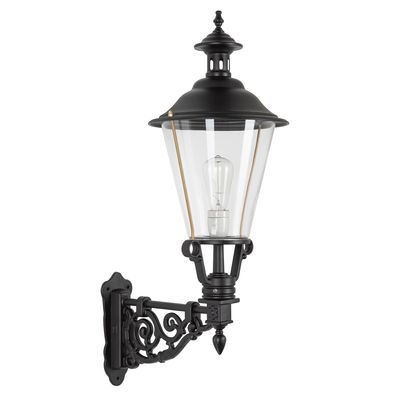 Buitenlamp Scheveningen L matzwart