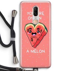 One In A Melon: OnePlus 6 Transparant Hoesje met koord