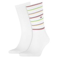 Tommy Hilfiger 2 stuks Men Sport Stripe Socks - thumbnail
