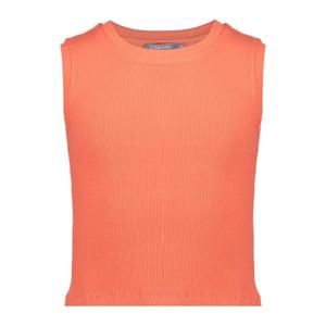 Geisha zomer top meisjes - rib cropped - oranje