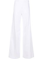 Stefano Mortari pantalon à taille haute - Blanc