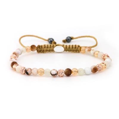 Karma Armband Spiral Liva XXS Rosé Crystal