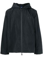 Kiton veste zippée à capuche - Bleu