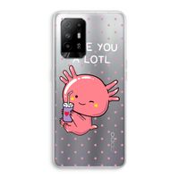 Love You A Lotl: Oppo A94 5G Transparant Hoesje