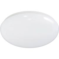 LED Plafondlamp Rond 24W - Natuurlijk Wit 4000K - Mat Wit Aluminium - Aigi Ala